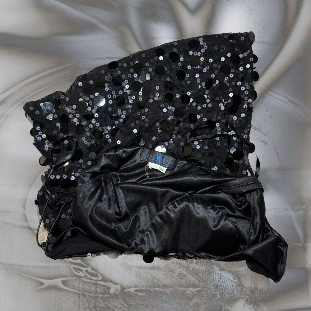 Sue-wong Women's Black Dress - Picture 3 of 3